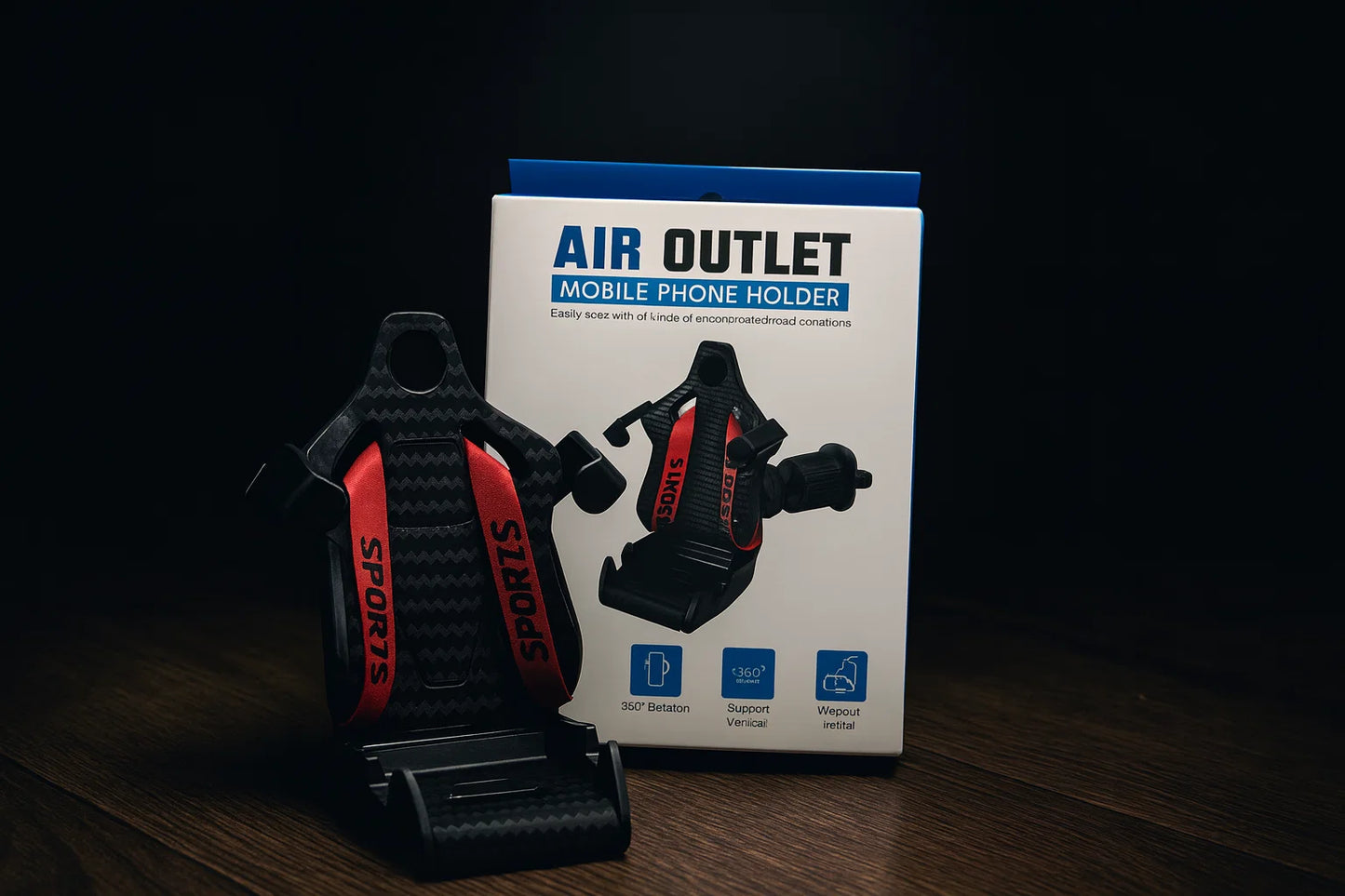 FOTEL KUBEŁKOWY UCHWYT NA TELEFON DO SAMOCHODU